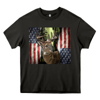 Asphalt usa deer hunting woods Heavy Core Tee - CowGirlArtShop