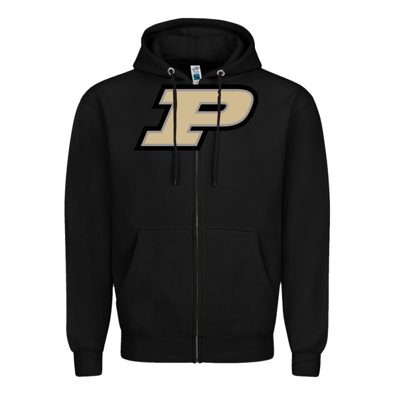 Purdue Boilermakers Zipper Hoodie by linhVisuals | Teevron