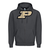 Smoke purdue boilermakers Zipper Hoodie - linhVisuals