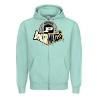 Seafoam purdue boilermakers Zipper Hoodie - linhVisuals