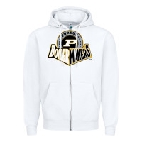 White purdue boilermakers Zipper Hoodie - linhVisuals