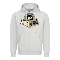 Dove Grey purdue boilermakers Zipper Hoodie - linhVisuals