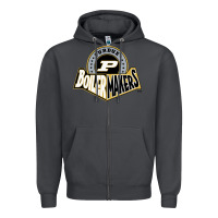 Smoke purdue boilermakers Zipper Hoodie - linhVisuals