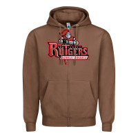 Chestnut rutgers scarlet knights Zipper Hoodie - linhVisuals