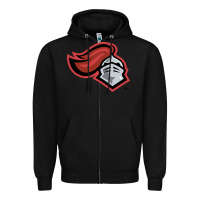 Black rutgers scarlet knights Zipper Hoodie - linhVisuals