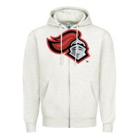 Oatmeal Heather rutgers scarlet knights Zipper Hoodie - linhVisuals