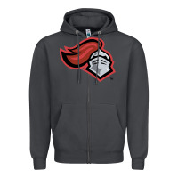 Smoke rutgers scarlet knights Zipper Hoodie - linhVisuals