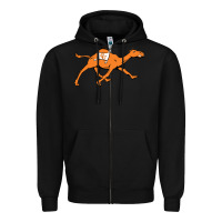 Black campbell fighting camels Zipper Hoodie - linhVisuals