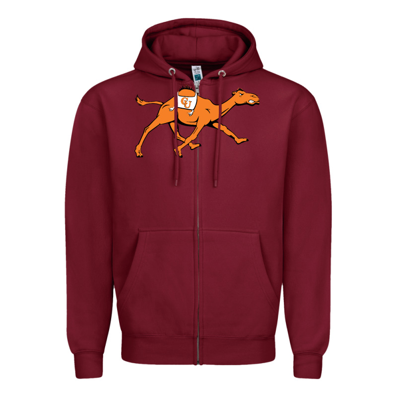 Campbell Fighting Camels Zipper Hoodie by linhVisuals | Teevron