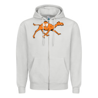 Dove Grey campbell fighting camels Zipper Hoodie - linhVisuals