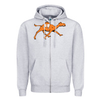 Heather Grey campbell fighting camels Zipper Hoodie - linhVisuals