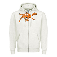 Oatmeal Heather campbell fighting camels Zipper Hoodie - linhVisuals