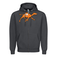 Smoke campbell fighting camels Zipper Hoodie - linhVisuals