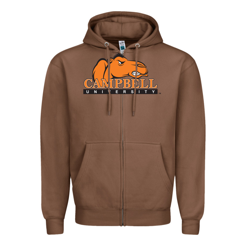 Campbell Fighting Camels Zipper Hoodie by linhVisuals | Teevron