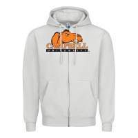Dove Grey campbell fighting camels Zipper Hoodie - linhVisuals