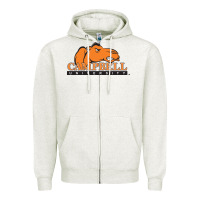Oatmeal Heather campbell fighting camels Zipper Hoodie - linhVisuals