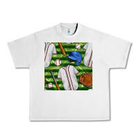 Lunar Rock baseball uniform and field seamless pattern Urban Heavy Tee - BundleAndBundleShop