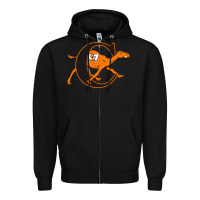 Black campbell fighting camels Zipper Hoodie - linhVisuals