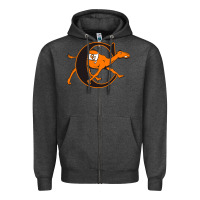 Charcoal Heather campbell fighting camels Zipper Hoodie - linhVisuals
