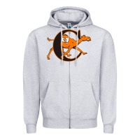 Heather Grey campbell fighting camels Zipper Hoodie - linhVisuals
