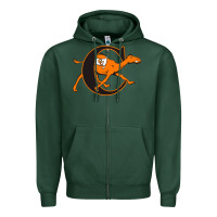 Sports Green campbell fighting camels Zipper Hoodie - linhVisuals