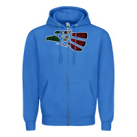 True Royal hecho en mexico aztec calendar mexican eagle t shirt Zipper Hoodie - linhVisuals