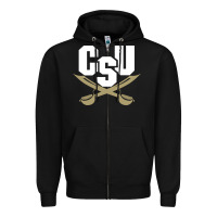 Black charleston southern buccaneers Zipper Hoodie - linhVisuals