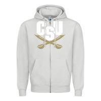 Dove Grey charleston southern buccaneers Zipper Hoodie - linhVisuals