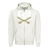 Oatmeal Heather charleston southern buccaneers Zipper Hoodie - linhVisuals