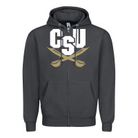 Smoke charleston southern buccaneers Zipper Hoodie - linhVisuals