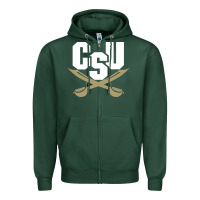 Sports Green charleston southern buccaneers Zipper Hoodie - linhVisuals