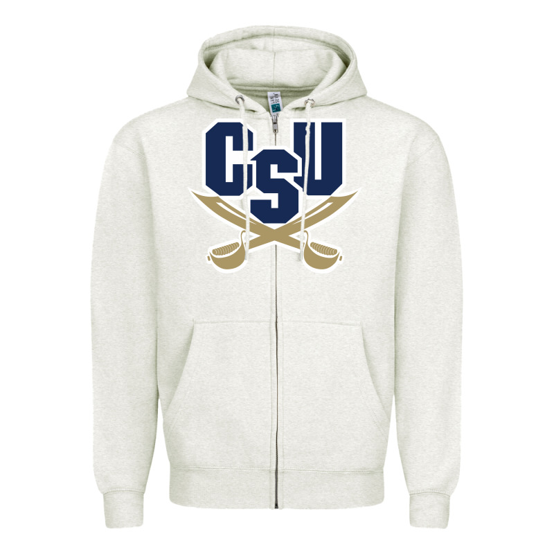 Charleston Southern Buccaneers Zipper Hoodie by linhVisuals | Teevron