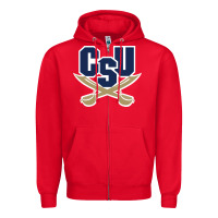 Red charleston southern buccaneers Zipper Hoodie - linhVisuals