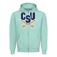 Seafoam charleston southern buccaneers Zipper Hoodie - linhVisuals