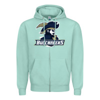 Seafoam charleston southern buccaneers Zipper Hoodie - linhVisuals