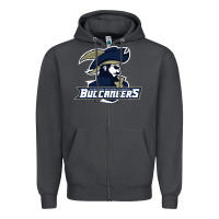 Smoke charleston southern buccaneers Zipper Hoodie - linhVisuals