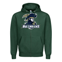 Sports Green charleston southern buccaneers Zipper Hoodie - linhVisuals