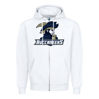 White charleston southern buccaneers Zipper Hoodie - linhVisuals