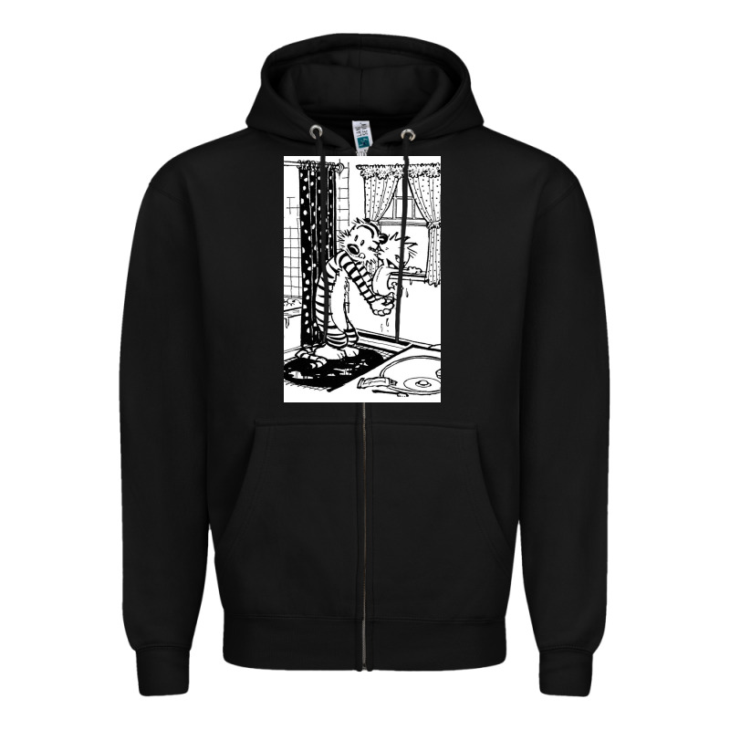 Calvin Zipper Hoodie by linhVisuals | Teevron