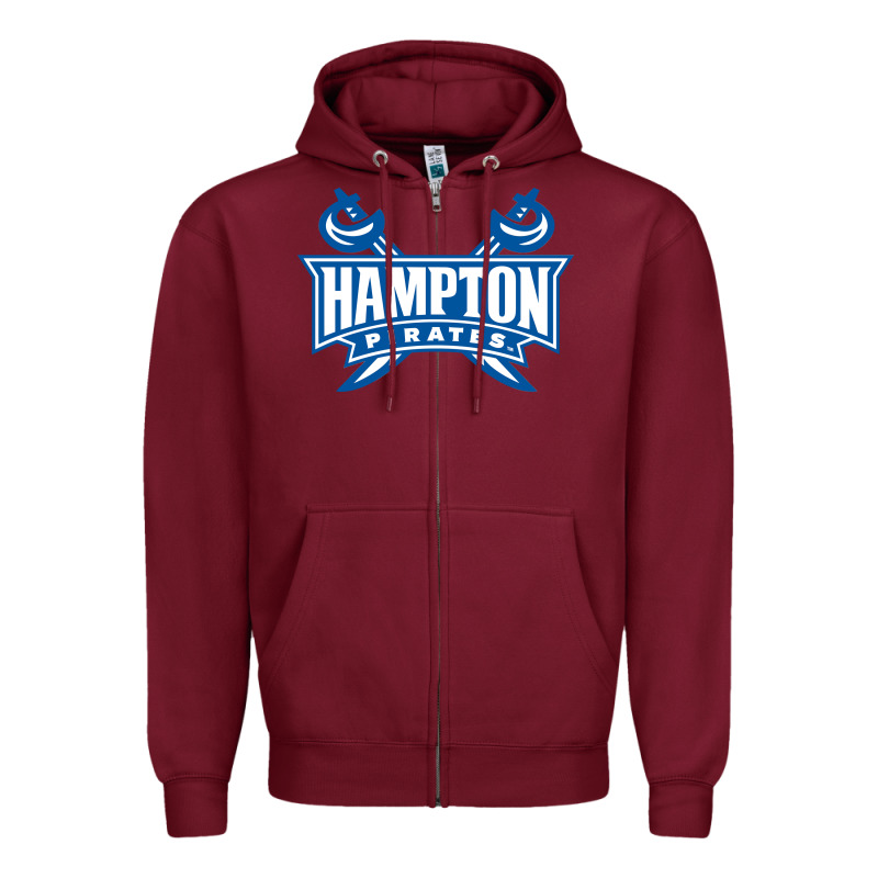 Hampton Pirates Zipper Hoodie by linhVisuals | Teevron