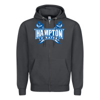 Smoke hampton pirates Zipper Hoodie - linhVisuals