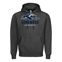 Charcoal Heather longwood lancers Zipper Hoodie - linhVisuals