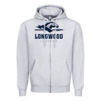 Heather Grey longwood lancers Zipper Hoodie - linhVisuals
