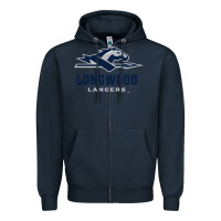 Navy longwood lancers Zipper Hoodie - linhVisuals