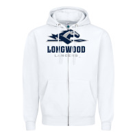 White longwood lancers Zipper Hoodie - linhVisuals
