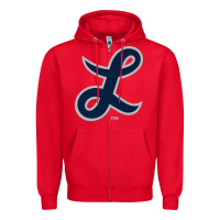 Red longwood lancers Zipper Hoodie - linhVisuals