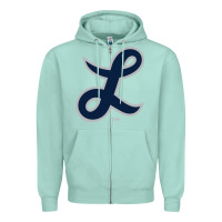 Seafoam longwood lancers Zipper Hoodie - linhVisuals
