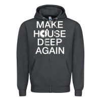Smoke make house deep again house music turntable t shirt Zipper Hoodie - linhVisuals
