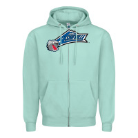 Seafoam unc asheville bulldogs Zipper Hoodie - linhVisuals