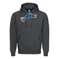 Smoke unc asheville bulldogs Zipper Hoodie - linhVisuals